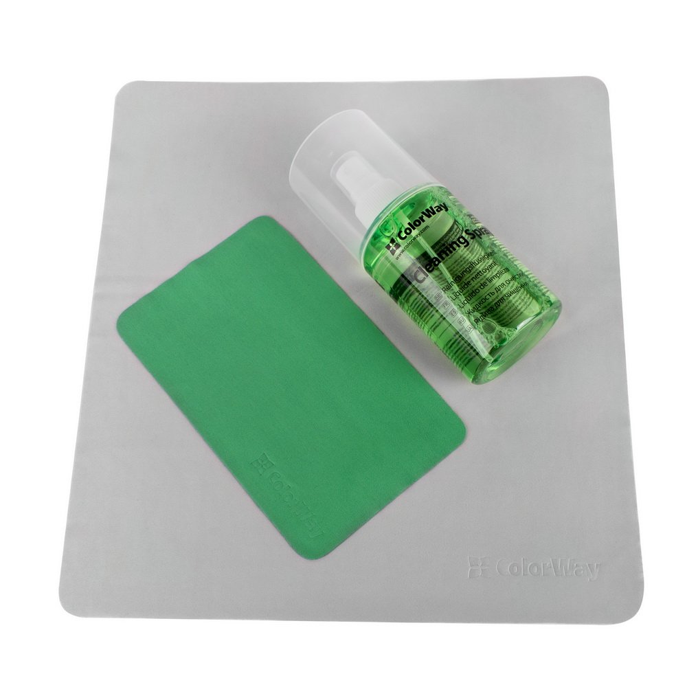 ColorWay Large Cleaner 3 σε 1 – Καθαριστικό για Οθόνες 200ml (CW-5200) - Πράσινο ColorWay Large Cleaner 3 σε 1 – Καθαριστικό για Οθόνες 200ml (CW-5200) - Πράσινο - Image 2
