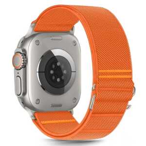 Tech-protect Nylon Slip Apple Watch 6 / 7 / 8 / 9 / 10 / Se / Ultra 1 / 2 (44 / 45 / 46 / 49 Mm) Orange