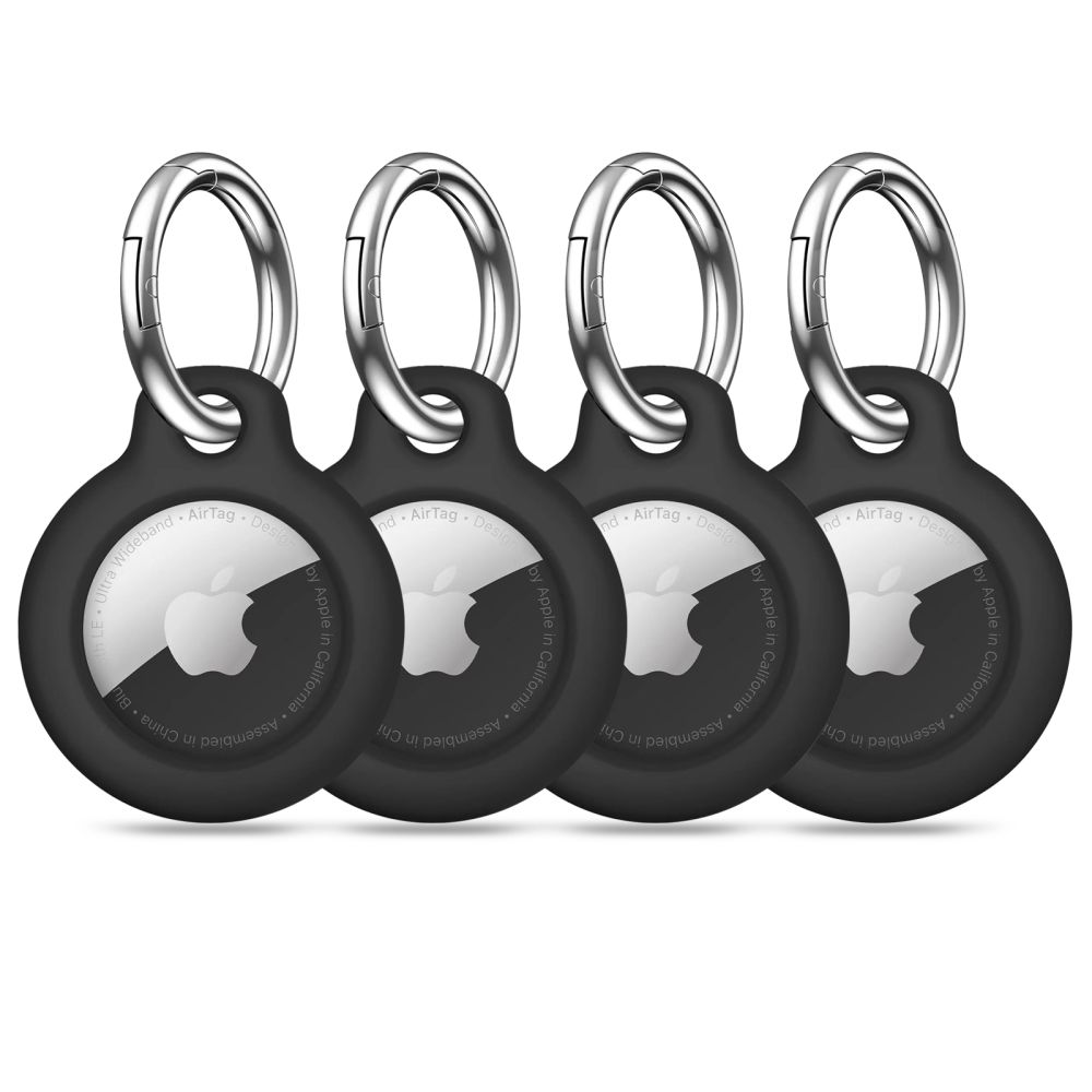 Tech-protect Rough 4-pack Apple Airtag Black