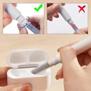 Alternative view of Tech-protect Cs02 Cleaner Set 3in1 For Earphone White