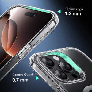 ESR - Classic Hybrid HaloLock - iPhone 16 Pro (Camera Control) - Clear