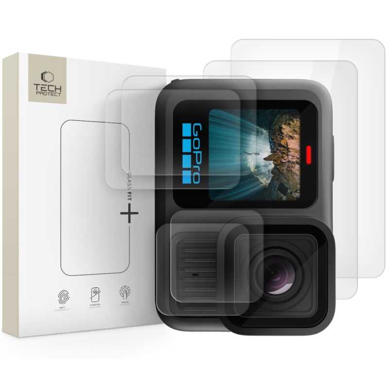Tech-protect Glass Fit+ 2-set Gopro Hero 13 Clear