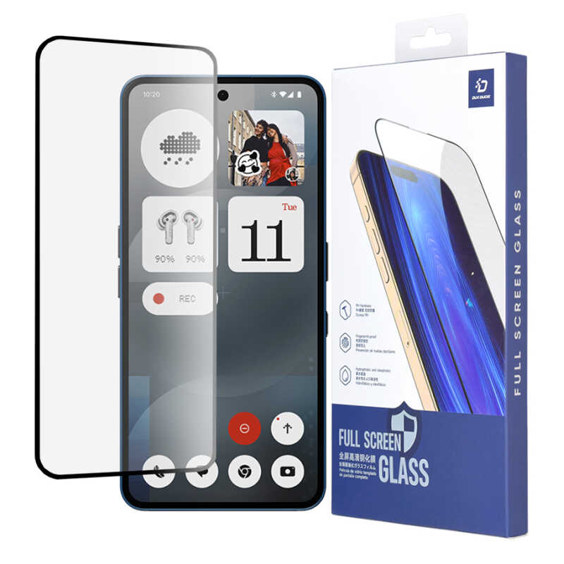 Dux Ducis - Tempered Glass - Nothing Phone (3a) / (3a) Pro - Black