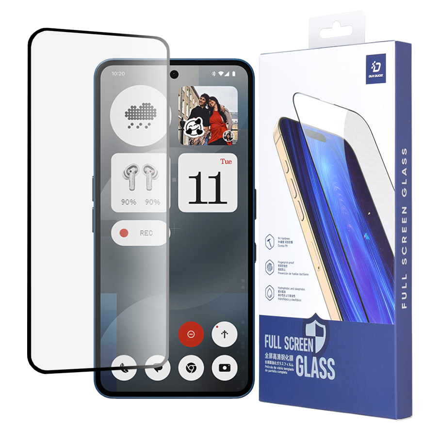 Dux Ducis - Tempered Glass - Nothing Phone (3a) / (3a) Pro - Black