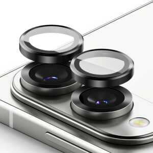 Alternative view of Ringke Camera Frame Protector Galaxy S25 Edge Black