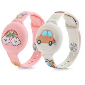 Tech-protect Smooth For Kids 2-pack Apple Airtag 1 / 2 Colorful