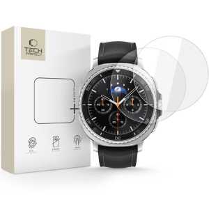 Tech-protect Glass Fit+ 2-pack Samsung Galaxy Watch 8 Classic (46 Mm) Clear