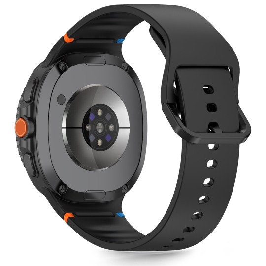 Tech-protect Silicone Samsung Galaxy Watch 8 / Classic (40 / 44 / 46 Mm) Black Tech-protect Silicone Samsung Galaxy Watch 8 / Classic (40 / 44 / 46 Mm) Black - Image 2