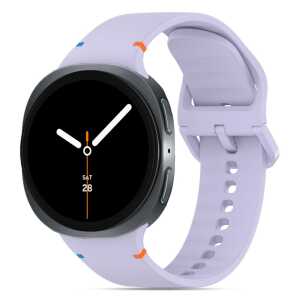 Tech-protect Silicone Samsung Galaxy Watch 8 / Classic (40 / 44 / 46 Mm) Elegant Purple