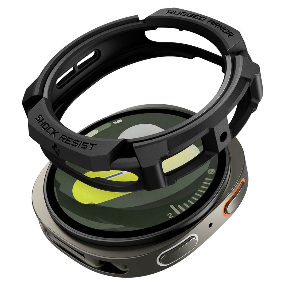 Spigen Rugged Armor Samsung Galaxy Watch 8 (44 Mm) Matte Black Spigen Rugged Armor Samsung Galaxy Watch 8 (44 Mm) Matte Black