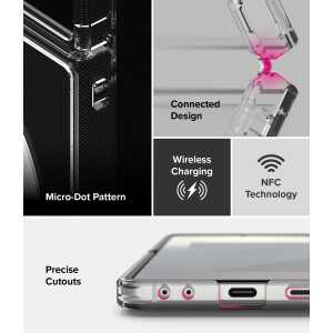 Ringke Fusion Magnetic Magsafe Galaxy Z Flip 7 Clear - Image 5