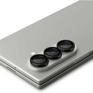 Alternative view of Spigen Optik Pro Hd Glas.tr ”ez Fit” Camera Protector 2-pack Galaxy Z Fold 7 Black