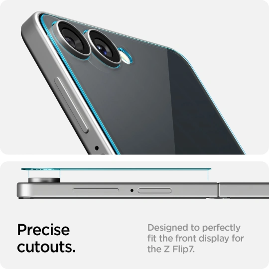 Spigen Glas.tr ”ez Fit” Hd Galaxy Z Flip 7 Clear Spigen Glas.tr ”ez Fit” Hd Galaxy Z Flip 7 Clear - Image 4