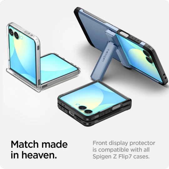 Spigen Glas.tr ”ez Fit” Hd Galaxy Z Flip 7 Clear Spigen Glas.tr ”ez Fit” Hd Galaxy Z Flip 7 Clear - Image 3