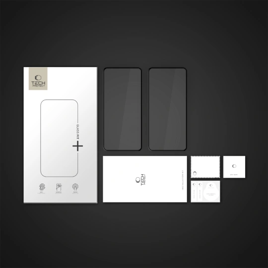 Tech-protect Glass Fit+ 2-pack Xiaomi Poco F7 5g Black Tech-protect Glass Fit+ 2-pack Xiaomi Poco F7 5g Black - Image 2