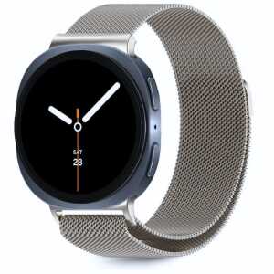 Tech-protect Milaneseband Samsung Galaxy Watch 8 / Classic (40 / 44 / 46 Mm) Starlight