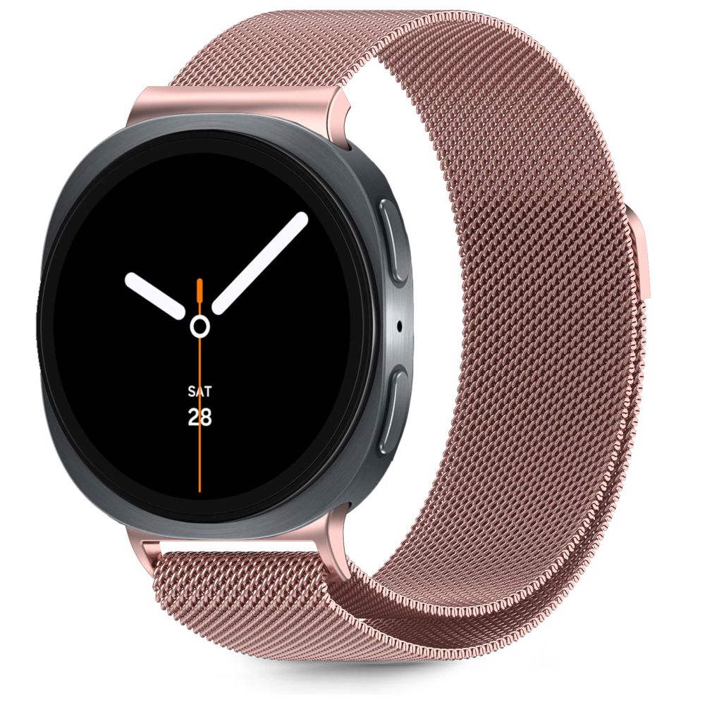 Tech-protect Milaneseband Samsung Galaxy Watch 8 / Classic (40 / 44 / 46 Mm) Rose Gold Tech-protect Milaneseband Samsung Galaxy Watch 8 / Classic (40 / 44 / 46 Mm) Rose Gold