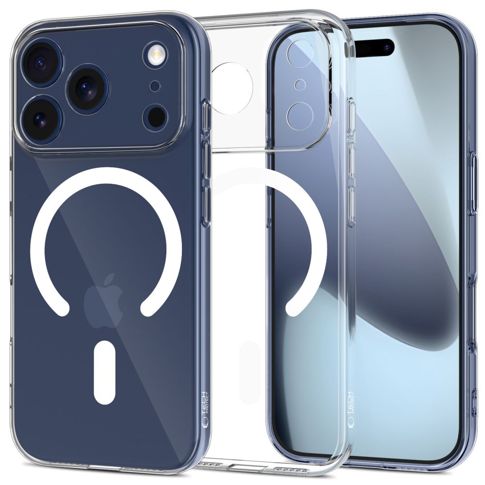 Tech-protect Flexair Magsafe Iphone 17 Pro Max Clear