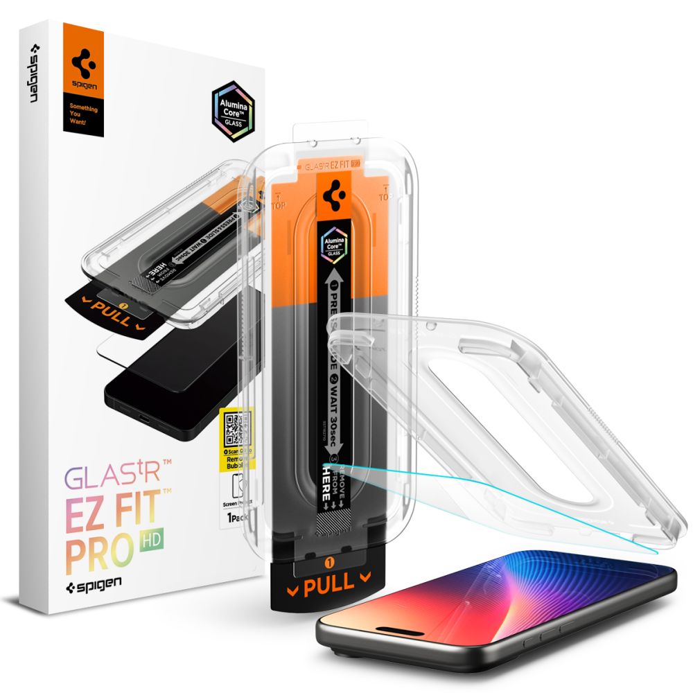 Spigen Glas.tr ”ez Fit Pro” Iphone 16 Pro / 17 / 17 Pro Clear