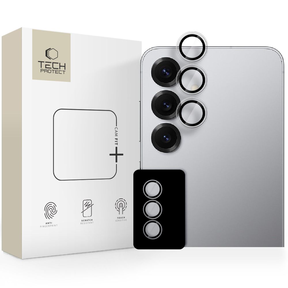 Tech-protect Camring Fit+ Galaxy S25 Fe Clear Tech-protect Camring Fit+ Galaxy S25 Fe Clear