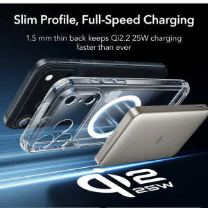 ESR - Classic Hybrid HaloLock (Camera Control) - iPhone 17 Pro Max - Clear - Image 3