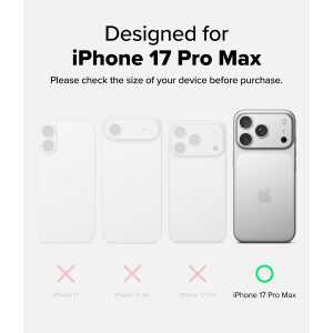 Alternative view of Ringke Camera Full Cover 2-pack Iphone 17 Pro Max Clear