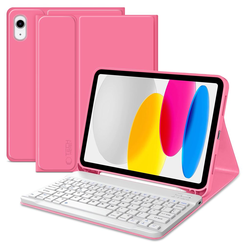 Tech-protect Sc Pen + Keyboard Ipad 10.9” 10 / 2022 / 11” 11 / 2025 Magenta