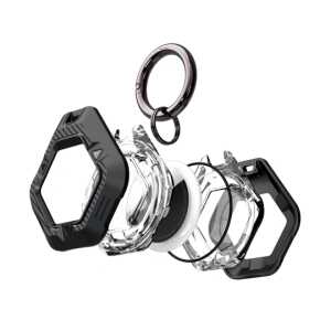 Alternative view of Tech-protect Defense Apple Airtag 1 / 2 Black