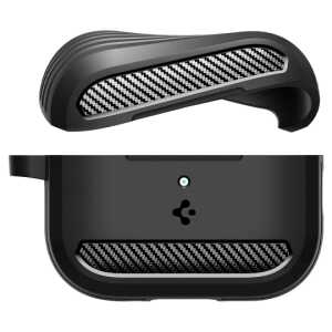 Spigen Rugged Armor Apple Airpods Pro 3 Matte Black