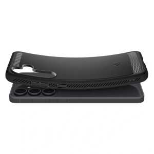 Spigen Rugged Armor Galaxy S25 Fe Matte Black