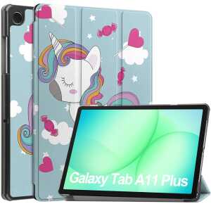 Techsuit - FoldPro - Samsung Galaxy Tab A11 Plus / A9 Plus 11.0 - Unicorn