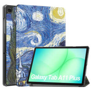 Techsuit - FoldPro - Samsung Galaxy Tab A11 Plus / A9 Plus 11.0 - Starry Night