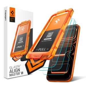 Spigen Alm Glas.tr Slim 3-pack Iphone 17 Pro Max Clear