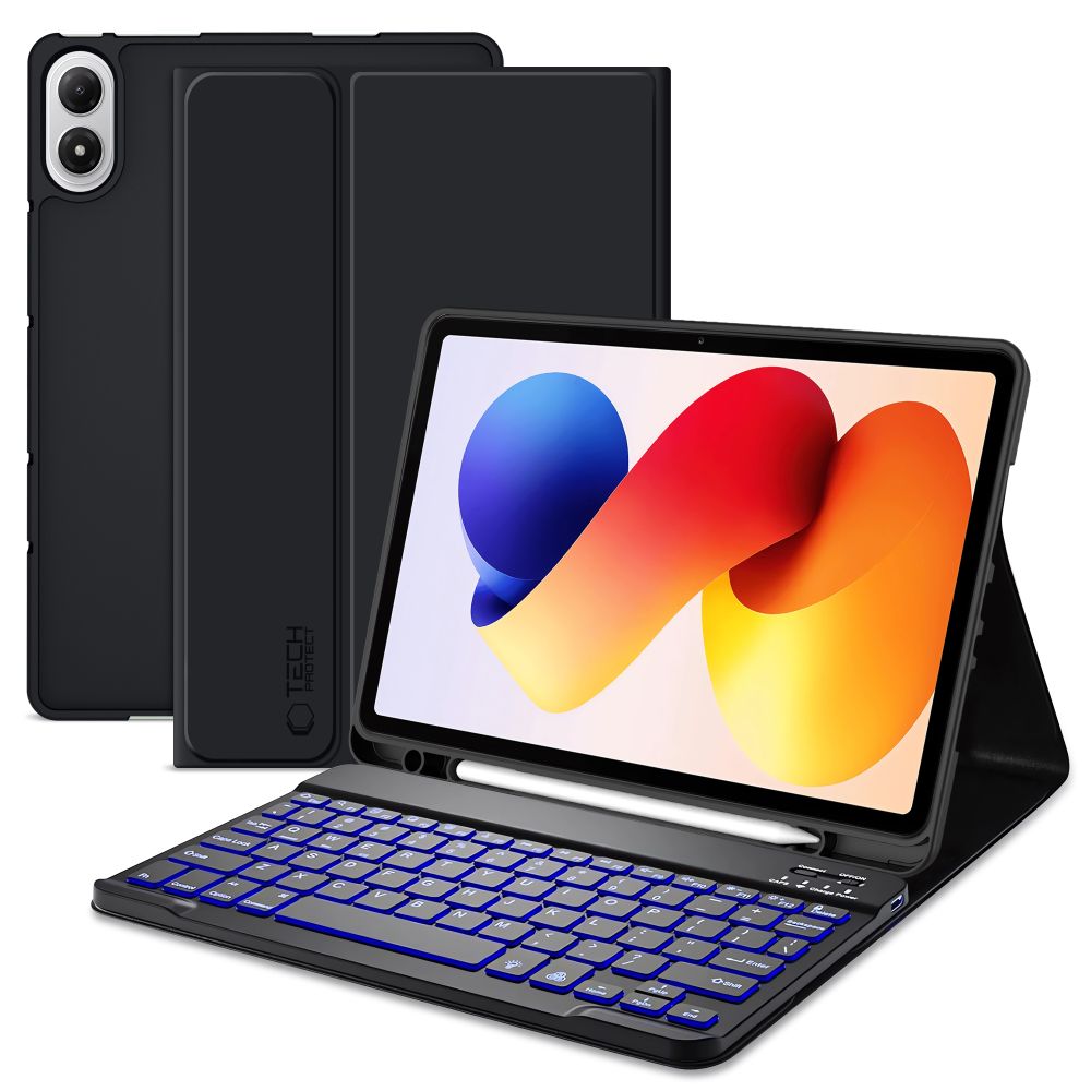 Tech-protect Sc Pen + Keyboard Xiaomi Poco Pad M1 / Redmi Pad 2 Pro 12.1 Black