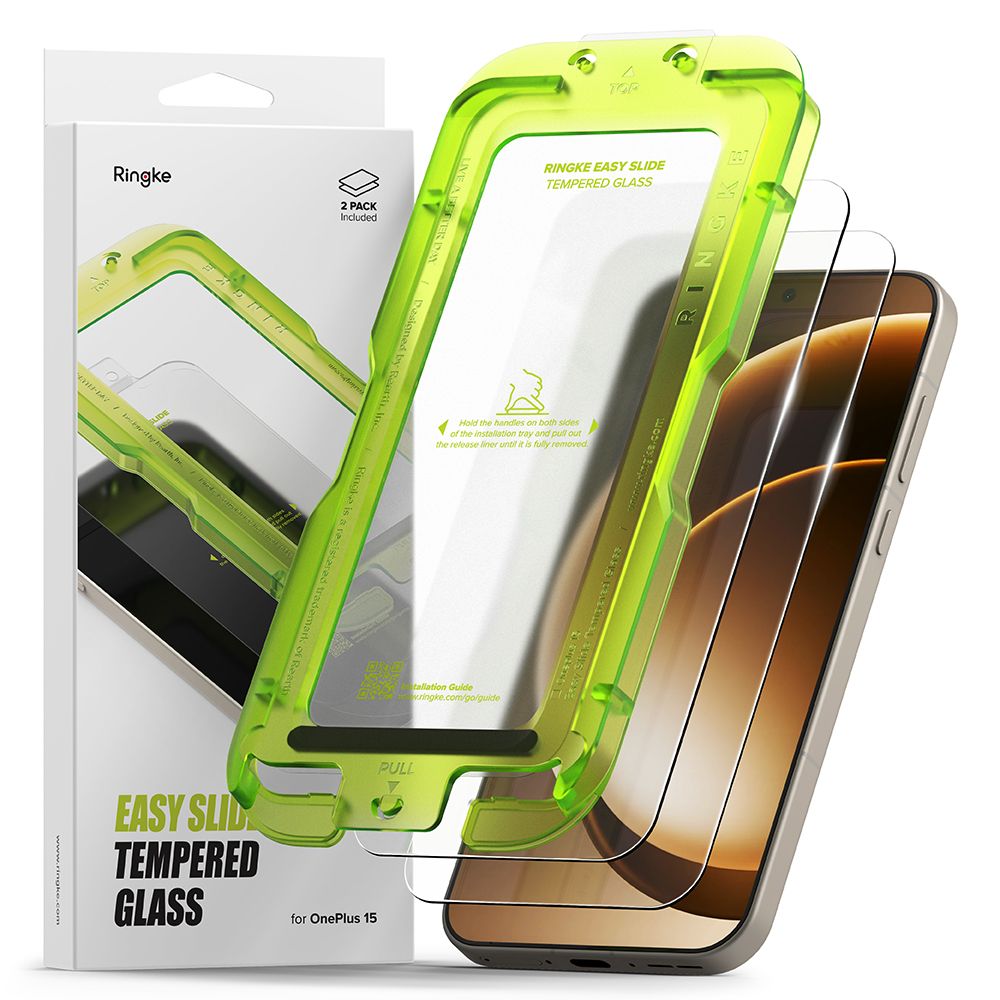 Ringke Easy Slide 2-pack Oneplus 15 Clear