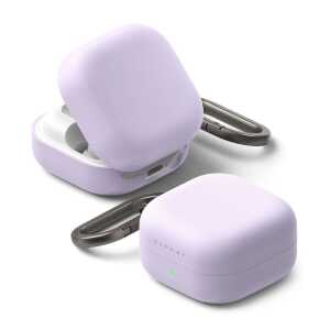 Ringke Silicone Samsung Galaxy Buds 4 / 4 Pro Light Purple
