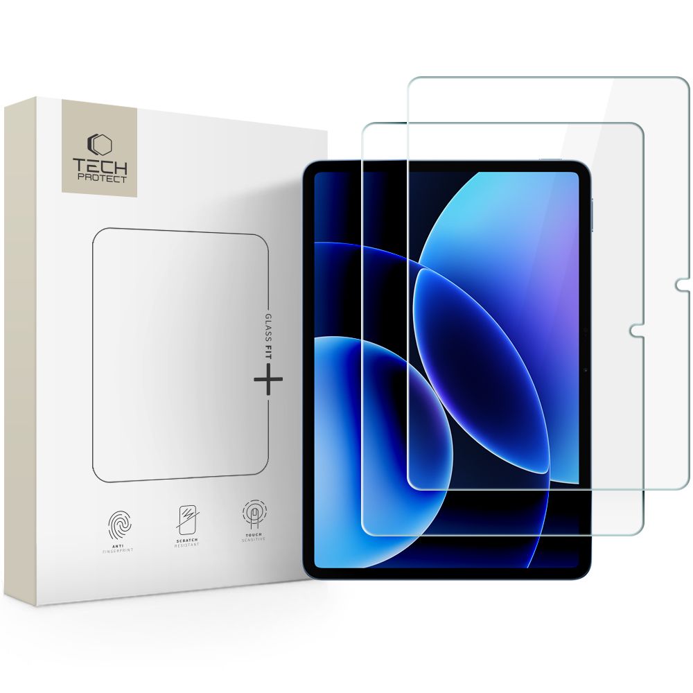 Tech-protect Glass Fit+ 2-pack Xiaomi Pad 7 / 7 Pro / 8 / 8 Pro 11.2 Clear