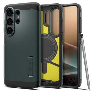 Spigen Tough Armor Mag Magsafe Galaxy S26 Ultra Abyss Green