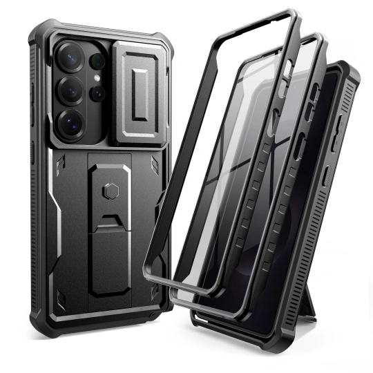 Alternative view of Tech-protect Kevlar Cam+ 2-set Galaxy S26 Ultra Black