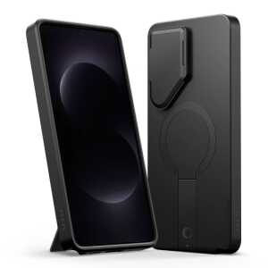 Alternative view of Tech-protect Kevlar Aura Magsafe Galaxy S26 Black/orange