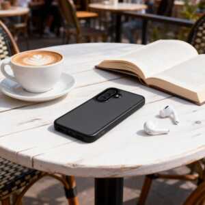 Alternative view of Tech-protect Magmat Galaxy A36 / A37 5g Matte Black