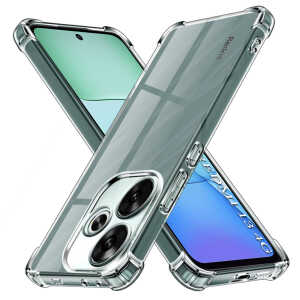 Techsuit - Shockproof Clear Silicone - Xiaomi Redmi 13 / Poco M6 4G - Διάφανη