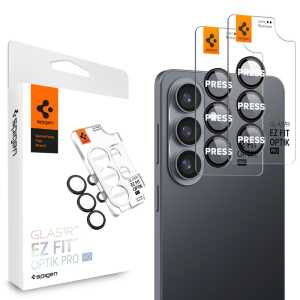 Spigen Optik Pro Hd Glas.tr ”ez Fit” Camera Protector 2-pack Galaxy S26+ Plus Black