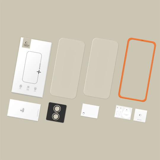 Alternative view of Tech-protect Glass Set+ Galaxy A36 / A56 5g Clear