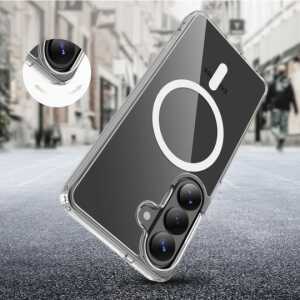 Tech-protect Flexair Hybrid Magsafe Galaxy S25 Fe Clear