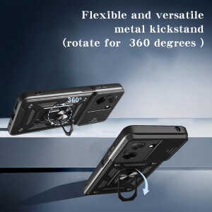 Techsuit - CamShield Series - Xiaomi Redmi Note 15 Pro+ 5G / Poco M8 Pro 5G - Black