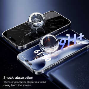 Techsuit - ESD Glass - Xiaomi Redmi Note 15 Pro 5G - Black