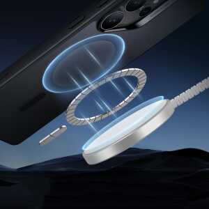 Esr Classic Hybrid Halolock Magsafe Galaxy S25 Ultra Frosted Black