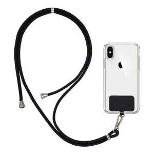 Κορδόνι Λαιμού Sonique Lanyard για Κινητά - Μαύρο