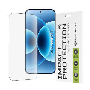 Techsuit - 111D Full Cover / Full Glue Glass - Xiaomi 17 - Black